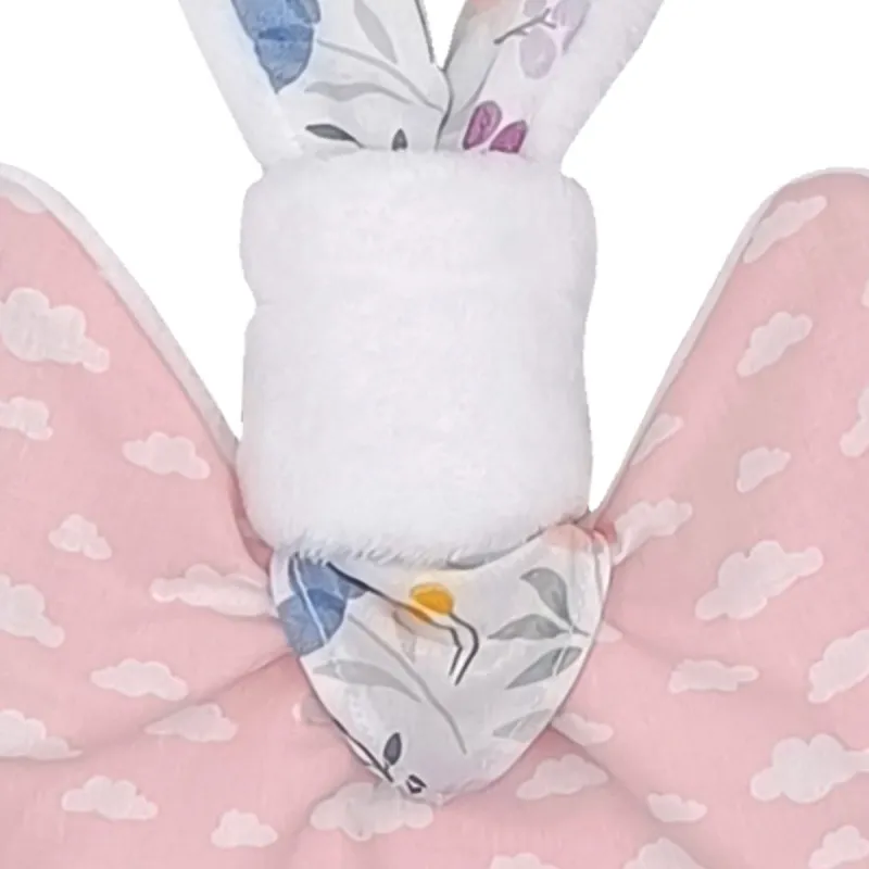 DOUDOU BARIOLÉ LE NUAGE ROSE