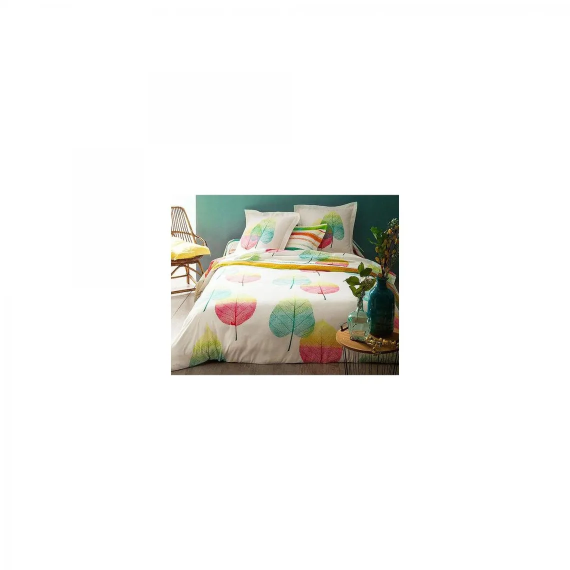 Drap housse multicolore Becquet - Multicolore | Drap-housse 3 SUISSES