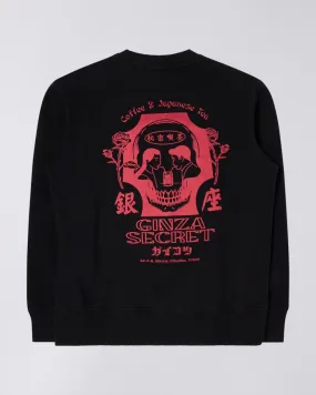 Edwin - Ginza Secret Sweat Crewneck - Black