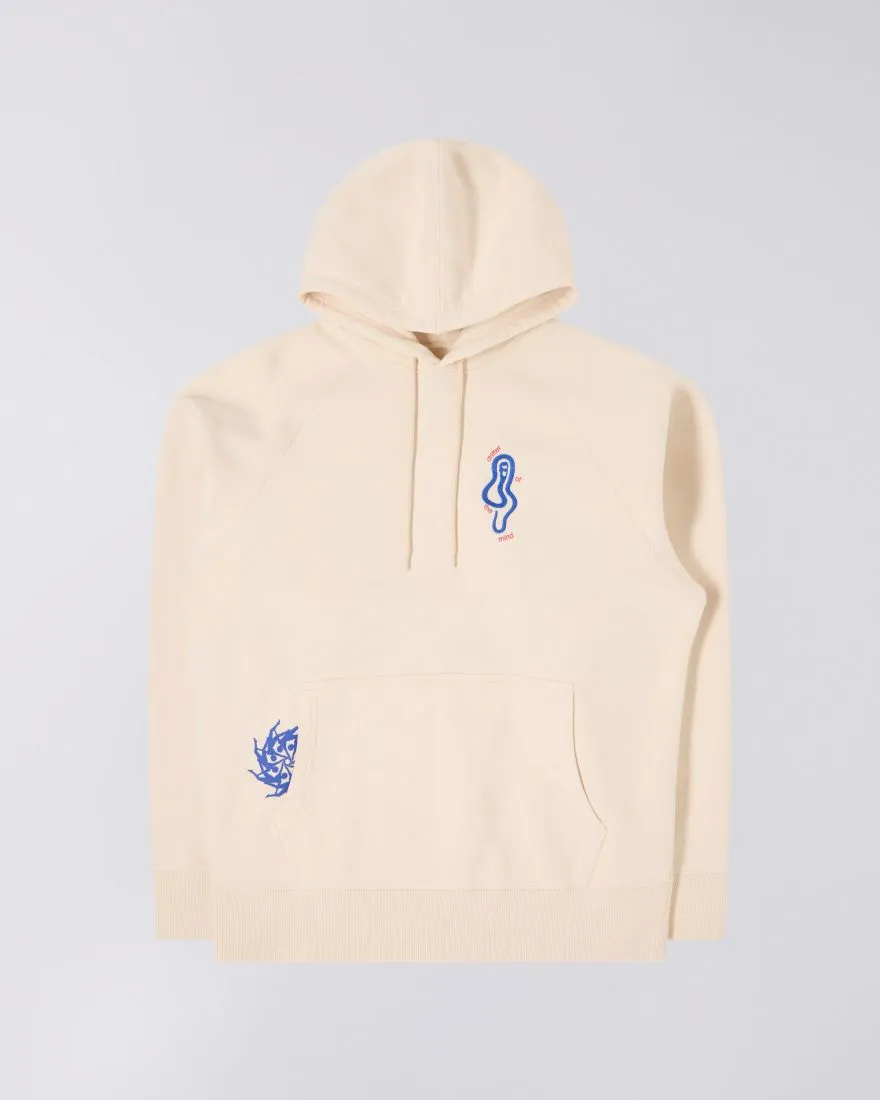 Edwin - Mind Drifter Hoodie Sweat Whitecap Gray