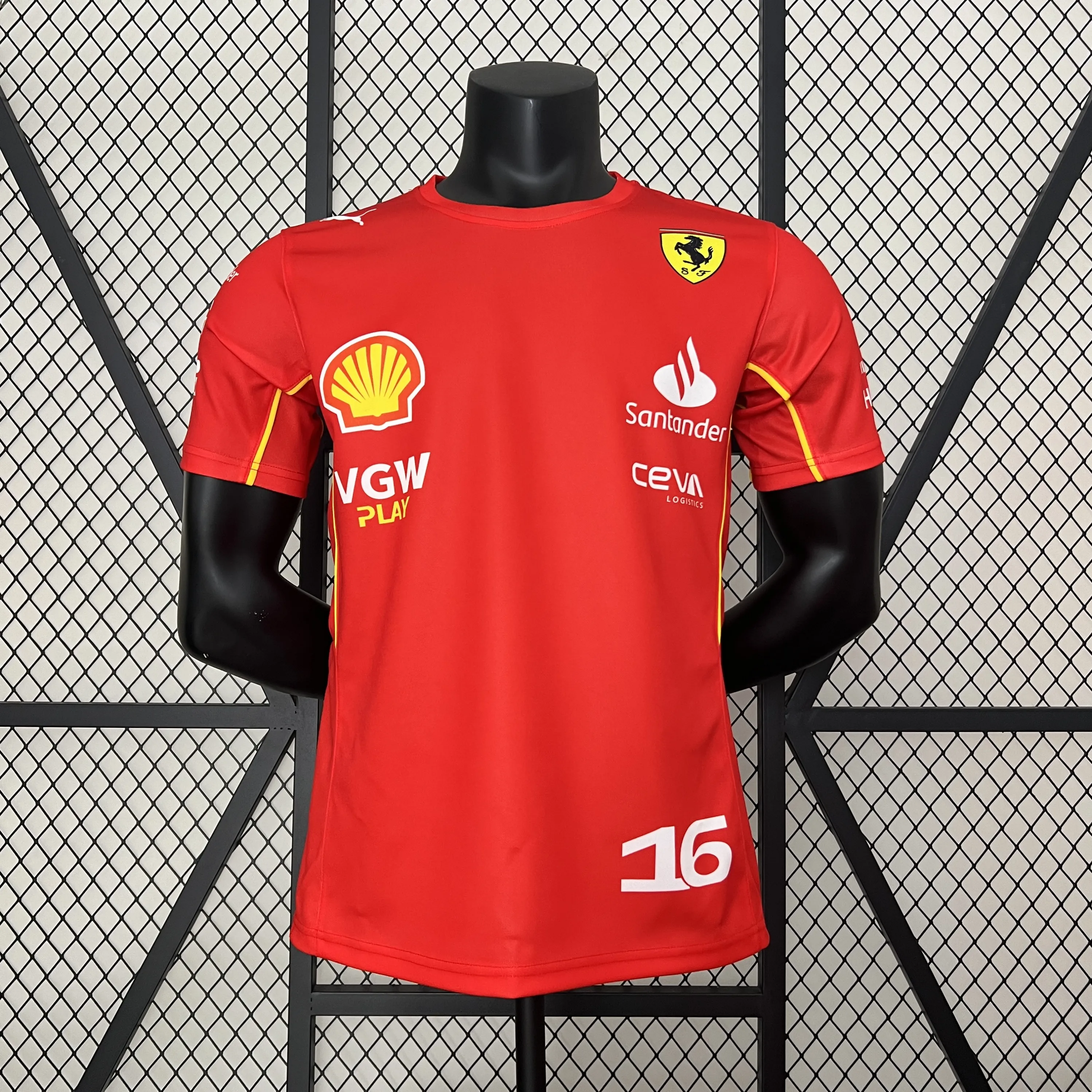 Ferrari T-Shirt Leclerc 2024