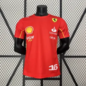 Ferrari T-Shirt Leclerc 2024