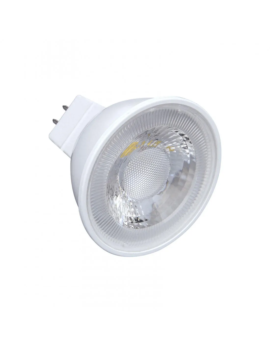 FIXO Enc.GU5,3 IP20 rond fixe blanc lpe LED 6W 4000K 480lm ARIC 51134