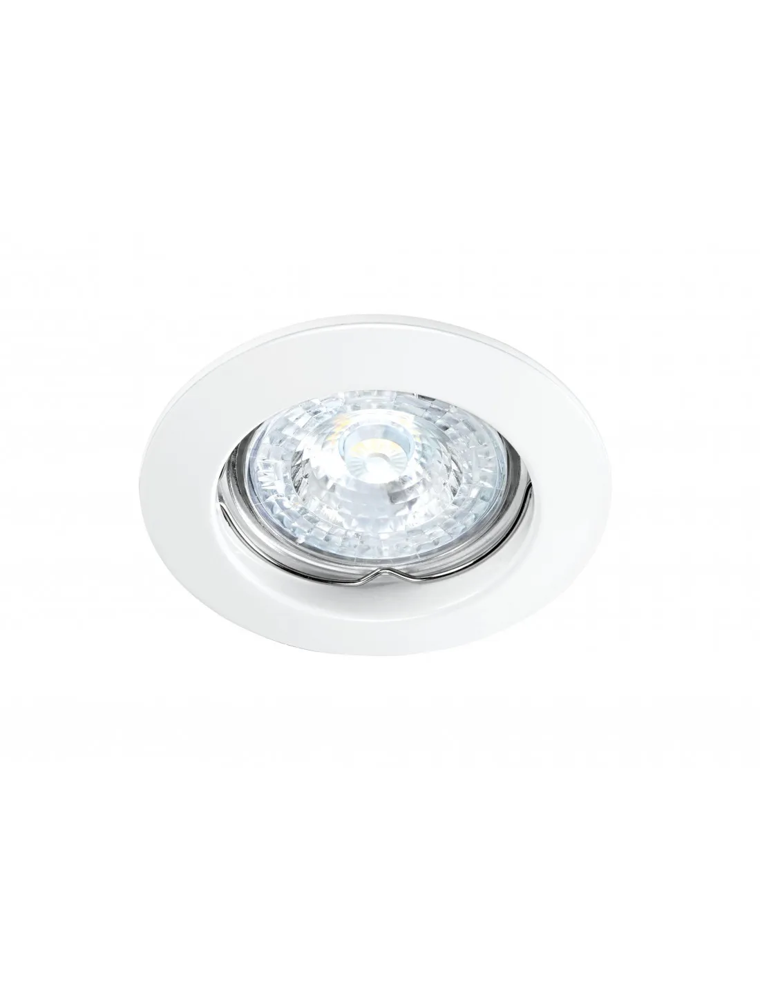 FIXO Enc.GU5,3 IP20 rond fixe blanc lpe LED 6W 4000K 480lm ARIC 51134