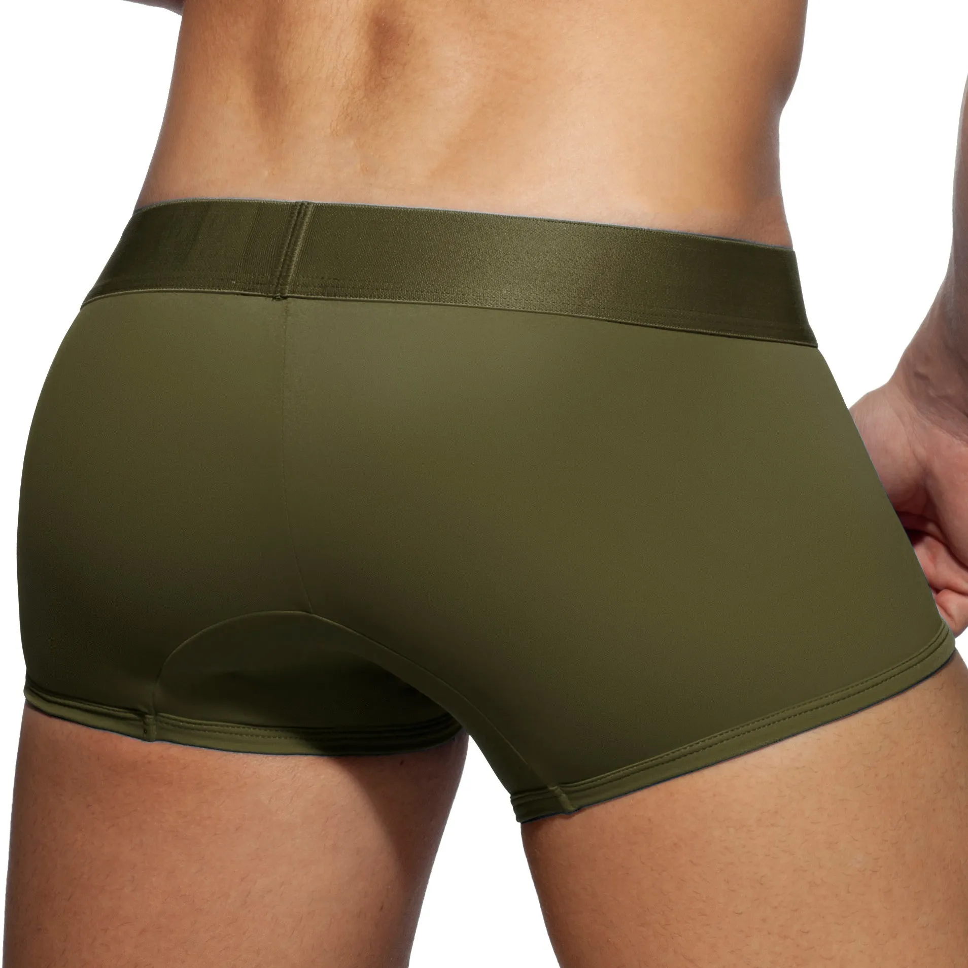 Fétish Boxer - kaki - AD Fétish : vente shorty boxers homme AD Féti...