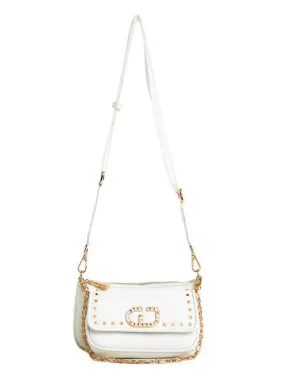 Gaudì Venice Sac À Bandoulière Double Blanc - Achetez À Prix Outlet!