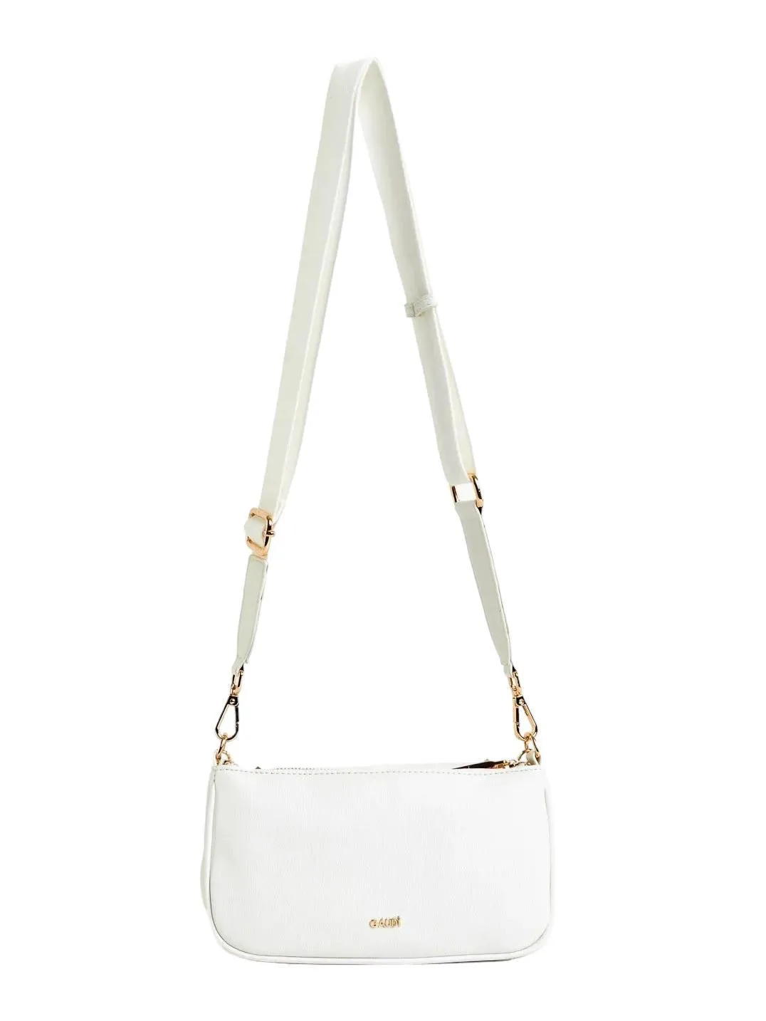 Gaudì Venice Sac À Bandoulière Double Blanc - Achetez À Prix Outlet!