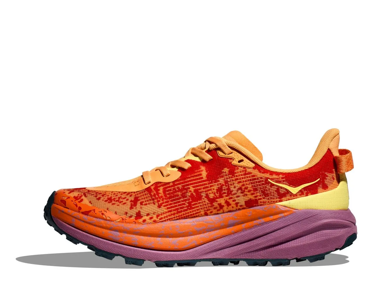 HOKA SPEEDGOAT 6 SHERBET ET BEET ROOT Chaussures de trail