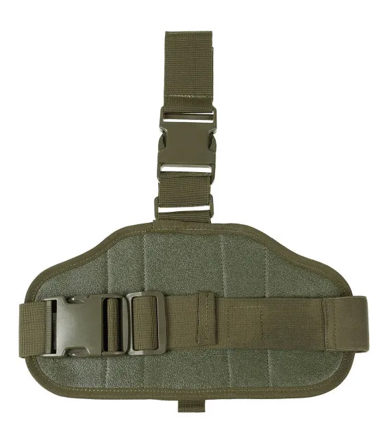 Holster, "Molle", sangles de cuisse et ceinturon, kaki