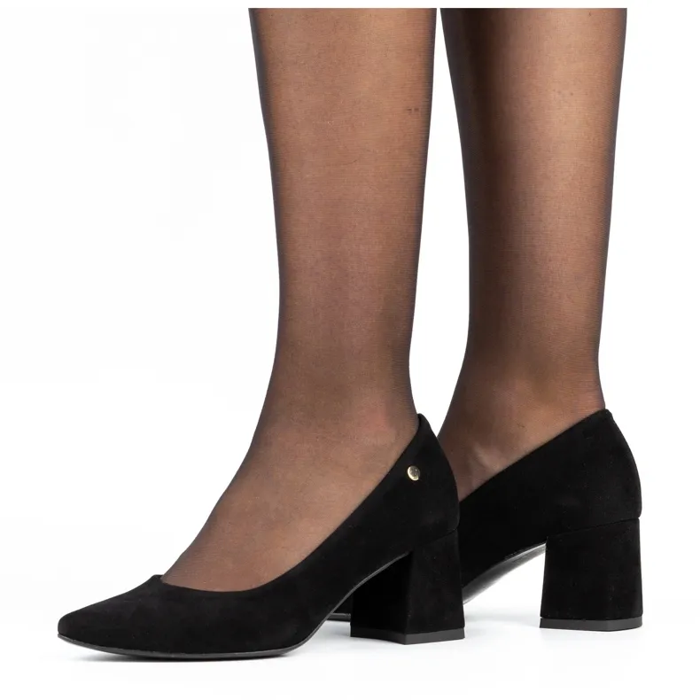 Ivbut Escarpins polonais femme 569IV noir le noir