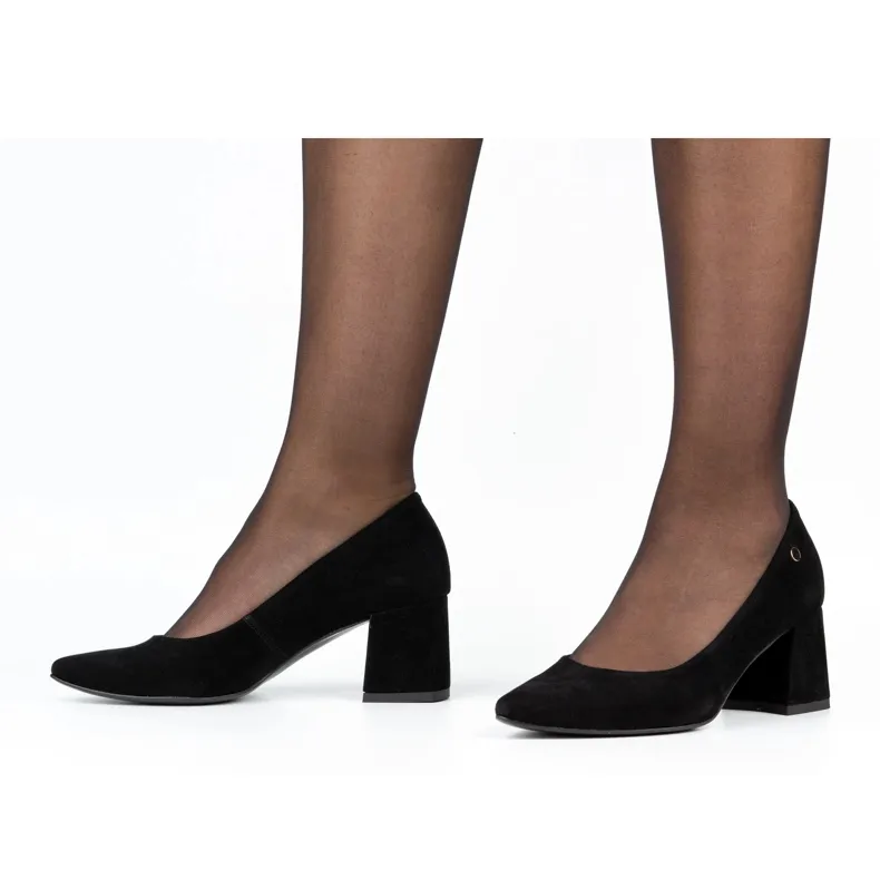 Ivbut Escarpins polonais femme 569IV noir le noir