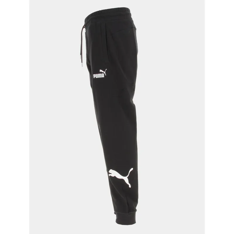 Jogging basic logo noir blanc homme - Puma | wimod