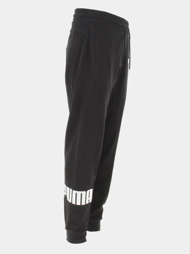 Jogging basic logo noir blanc homme - Puma | wimod