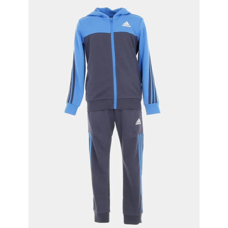 Jogging bicolore cat noir bleu marine garçon - Puma | wimod