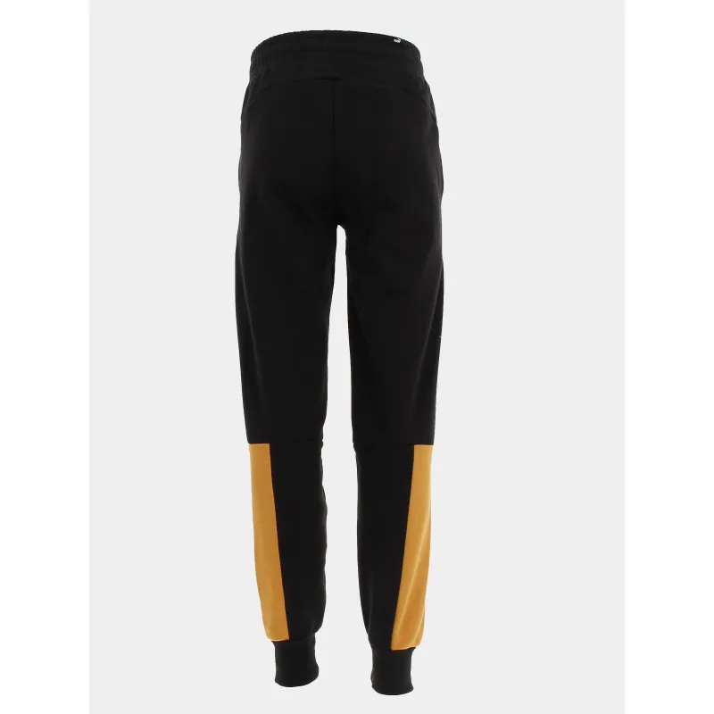 Jogging essential noir/orange homme - Puma | wimod