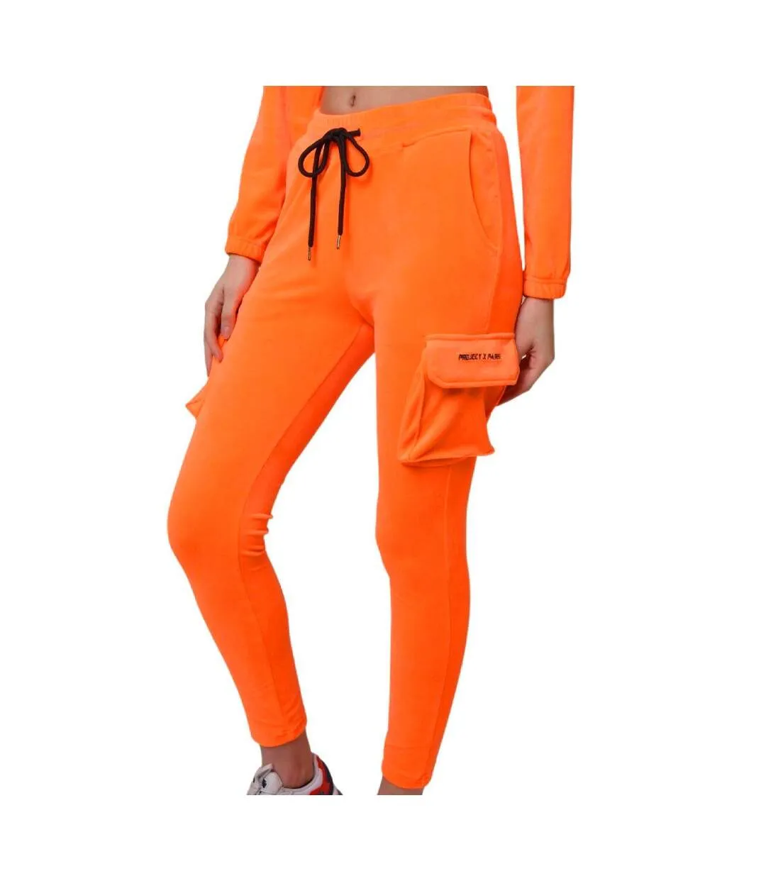 Jogging Orange Femme Project X Paris Cargo