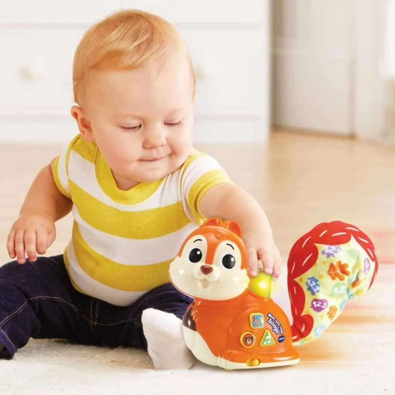 Jouet interactif - VTECH BABY - Mon Ami Rouli Boogie - Bébé 9 mois - Mixte - Orange et rouge orange - Vtech