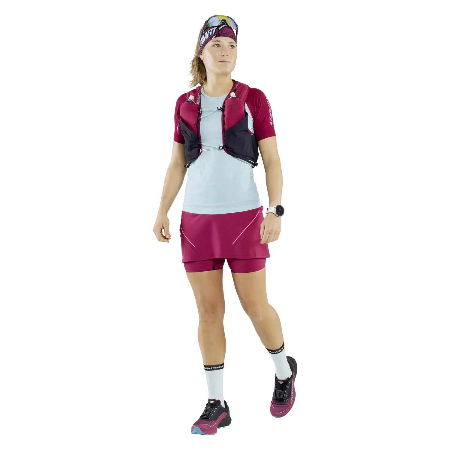 Jupe de Sport Dynafit Femme Ultra 2/1 Beet red