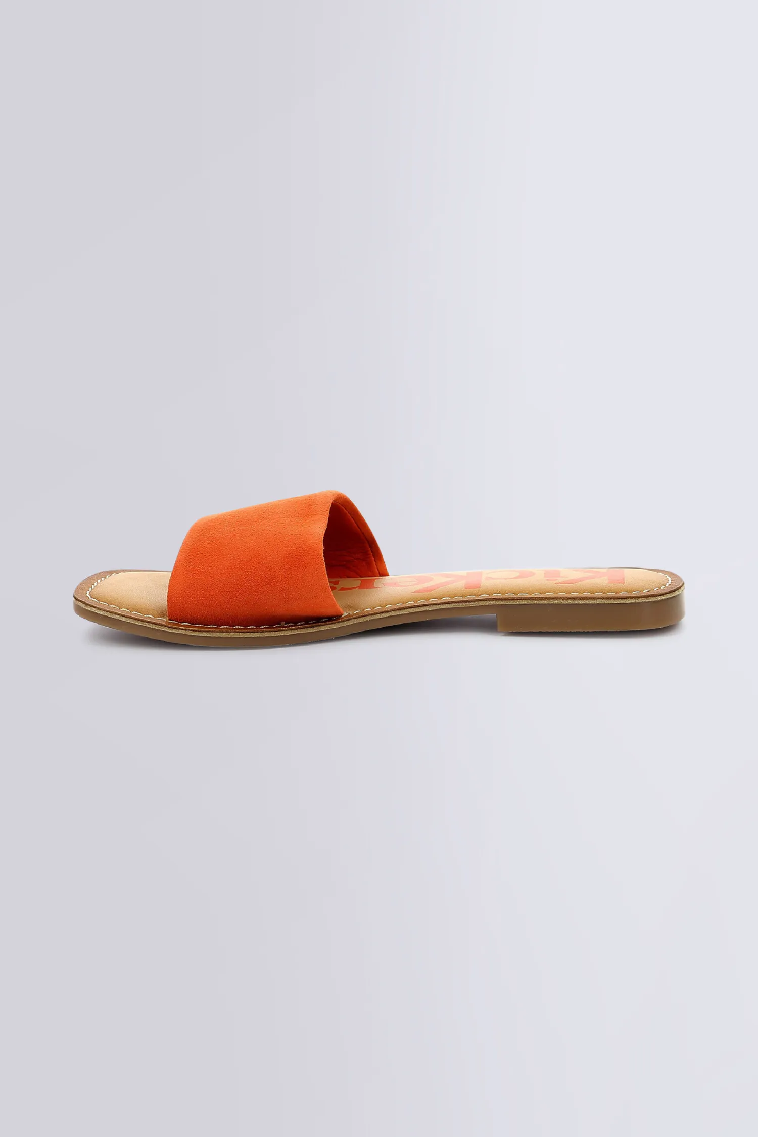 Kick Gipsi - Mules orange et brique pour femme - Kickers © Site Officiel