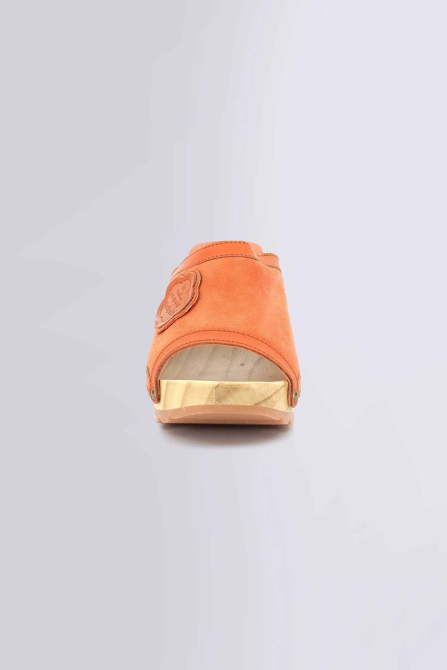 Kick Woodstok - Mules orange et brique pour femme - Kickers © Site Officiel