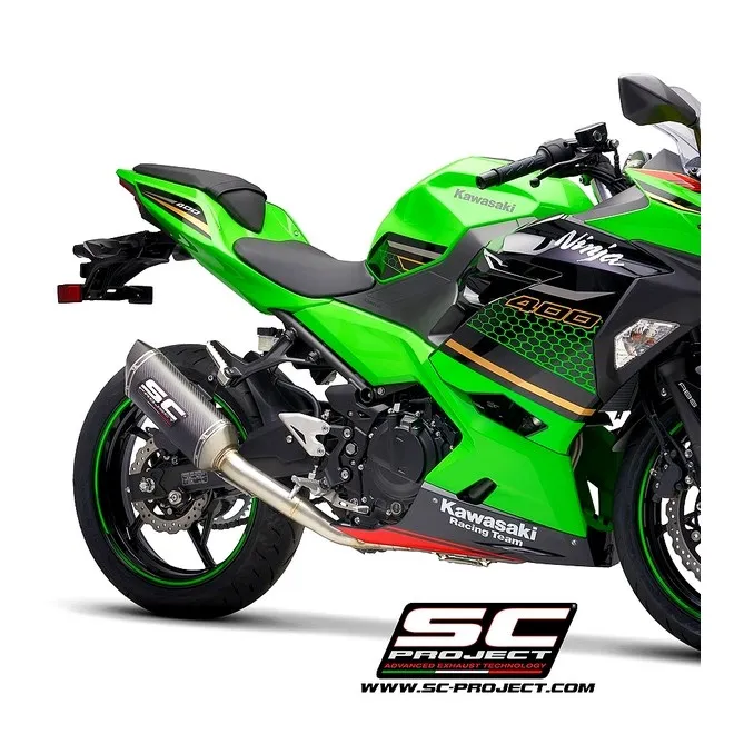 Ligne complète SC Project SC1-M Carbone Kawasaki Ninja 400 (2018-2020) | Moto Shop 35