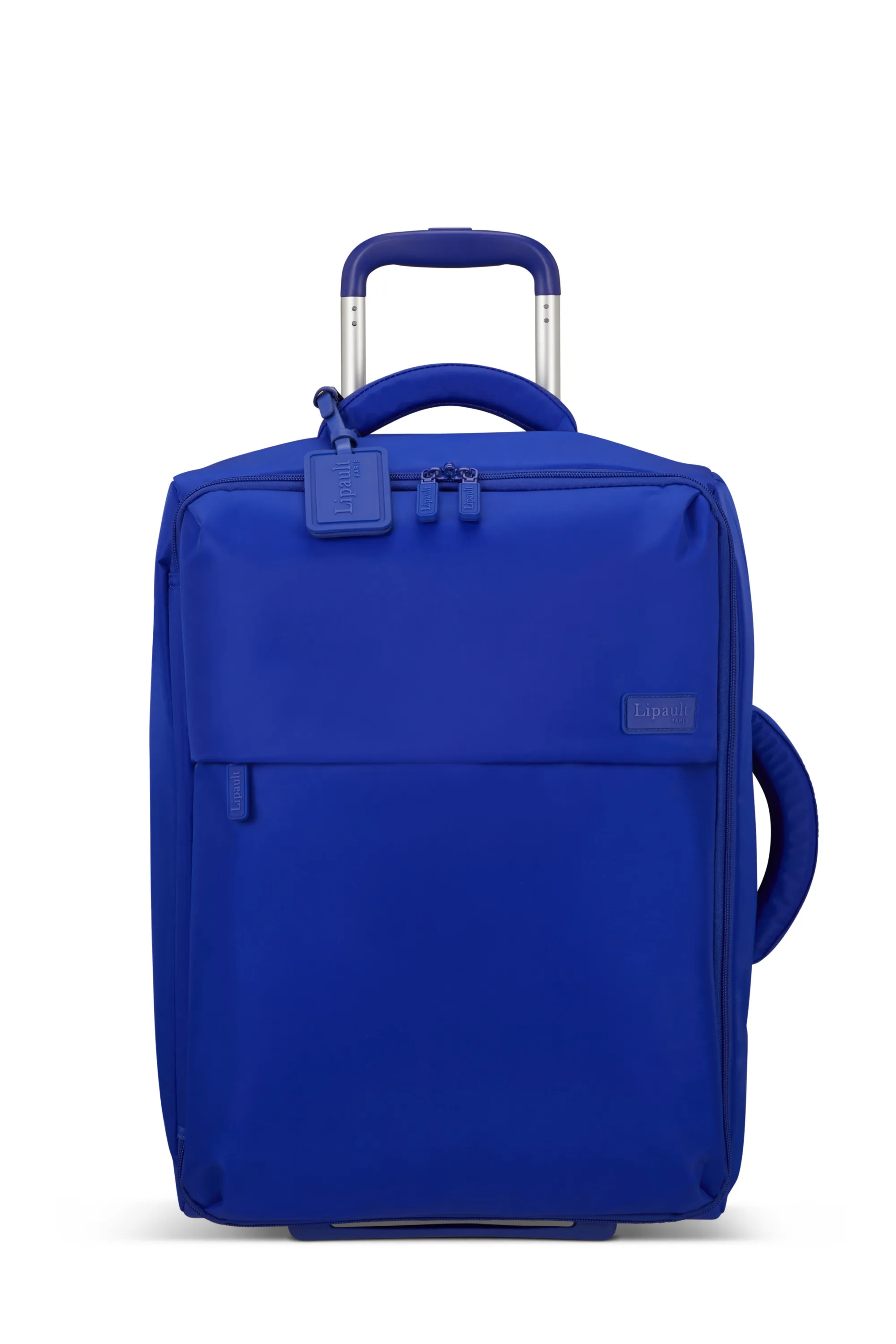 LIPAULT PARIS  Foldable plume valise 2 roues taille s - Bleu