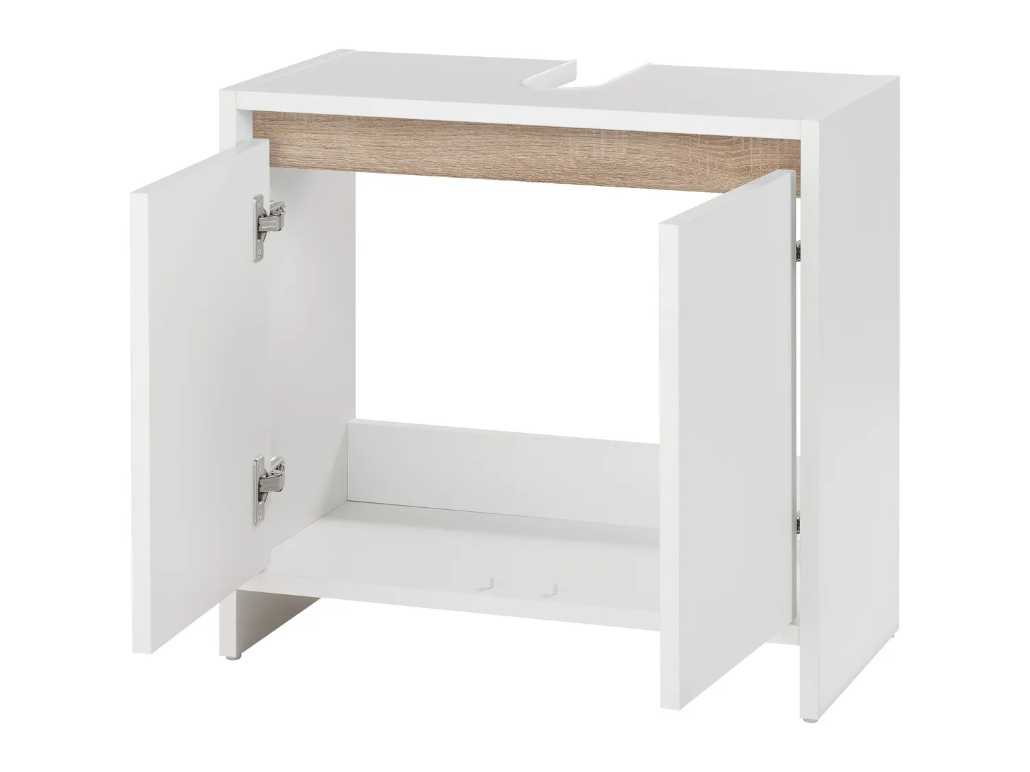 LIVARNO home Meuble sous-vasque Oslo, 60 x 55 x 28 cm, blanc