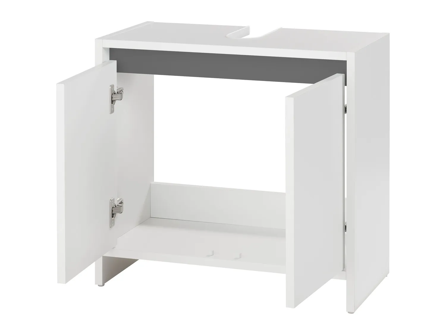 LIVARNO home Meuble sous-vasque Oslo, 60 x 55 x 28 cm, blanc