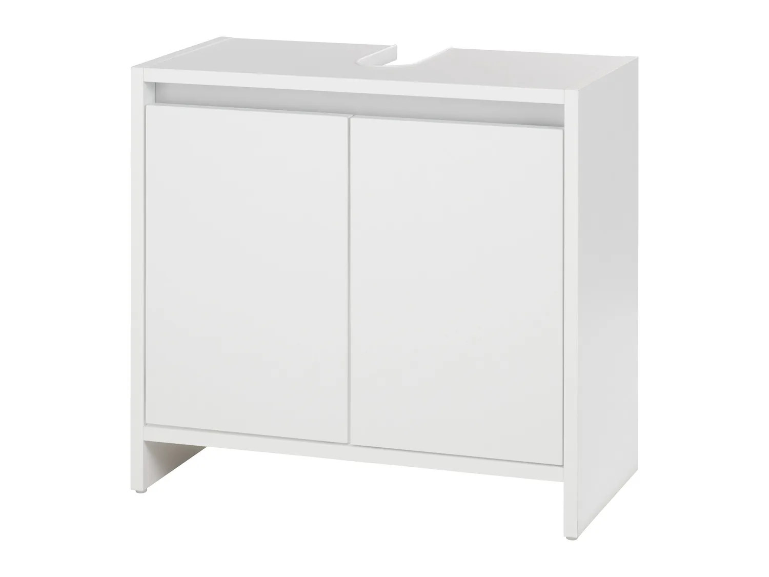 LIVARNO home Meuble sous-vasque Oslo, 60 x 55 x 28 cm, blanc