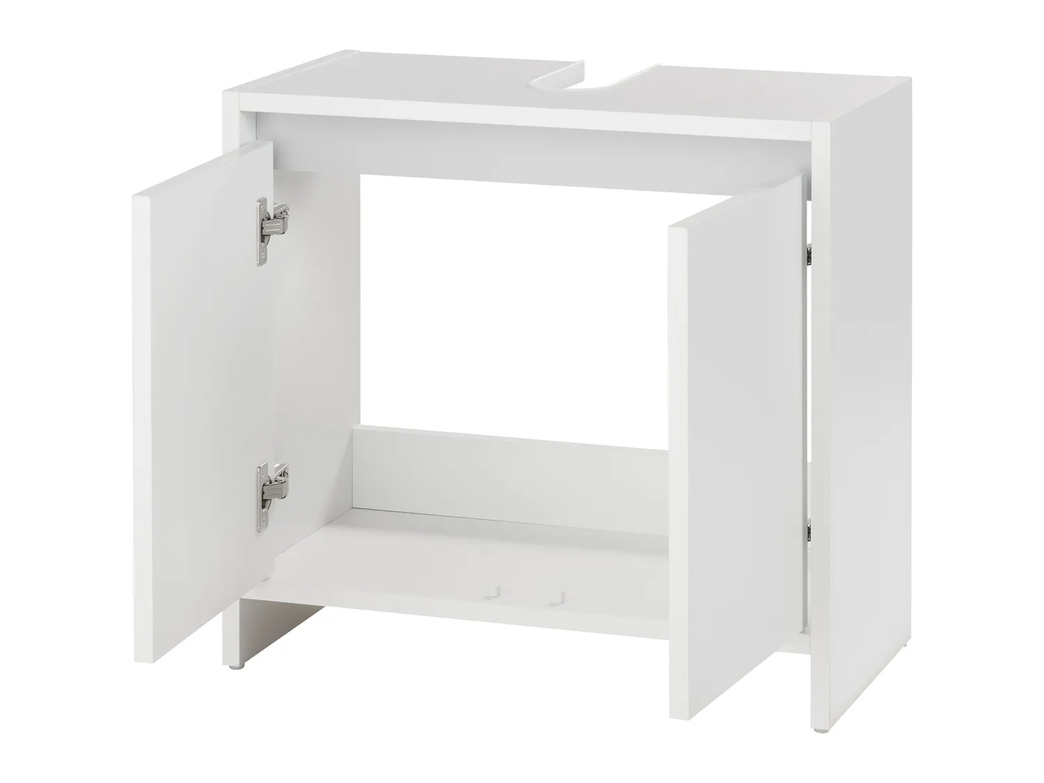 LIVARNO home Meuble sous-vasque Oslo, 60 x 55 x 28 cm, blanc