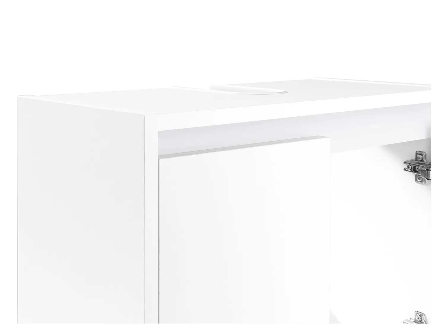 LIVARNO home Meuble sous-vasque Oslo, 60 x 55 x 28 cm, blanc