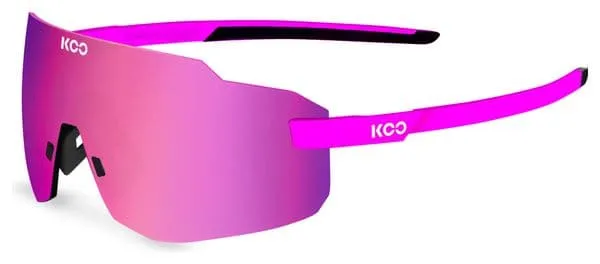 Lunettes KOO Supernova Fuchsia - Verres Rose Miroir