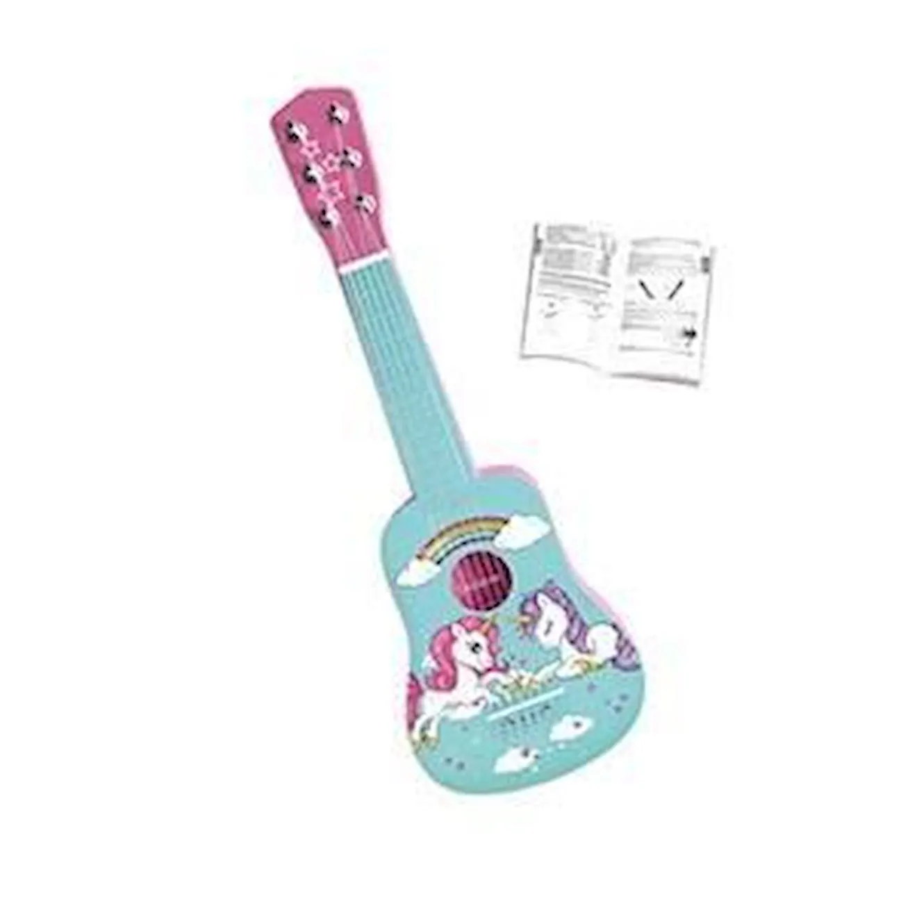 Ma Première Guitare en Bois Licorne – 53 cm multicolore - Lexibook