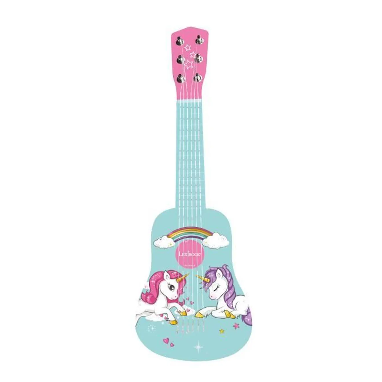 Ma Première Guitare en Bois Licorne – 53 cm multicolore - Lexibook