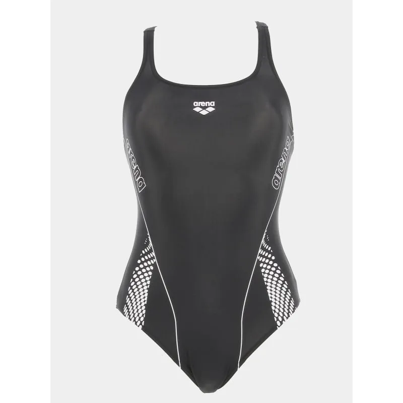 Maillot de bain 1 pièce logo bleu marine femme - Puma | wimod