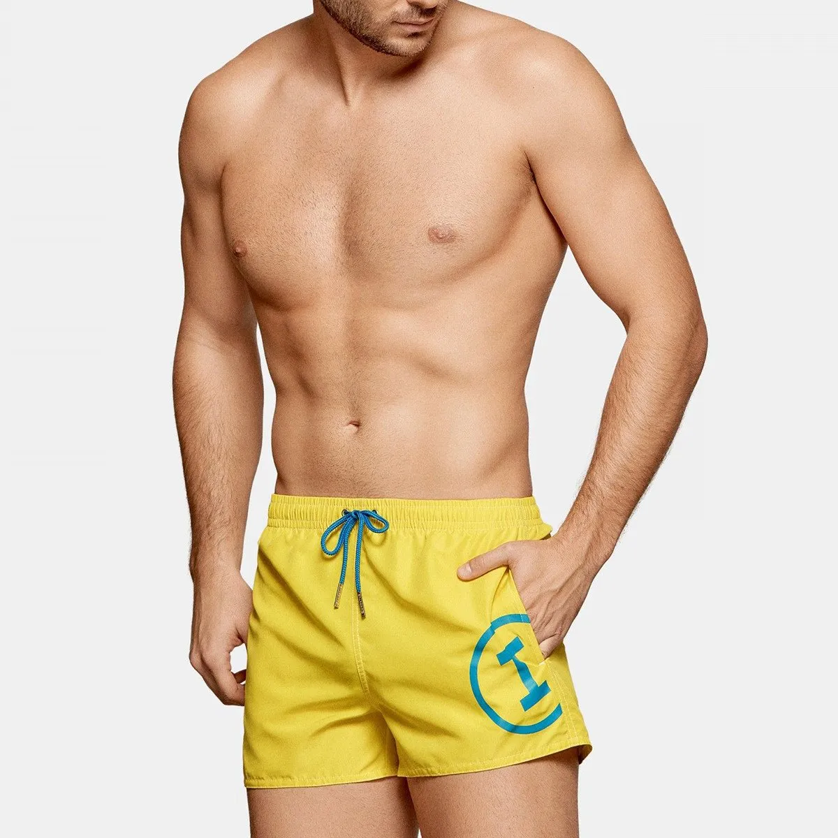 Maillot de bain homme Tiwi jaune d'Impetus Beachwear