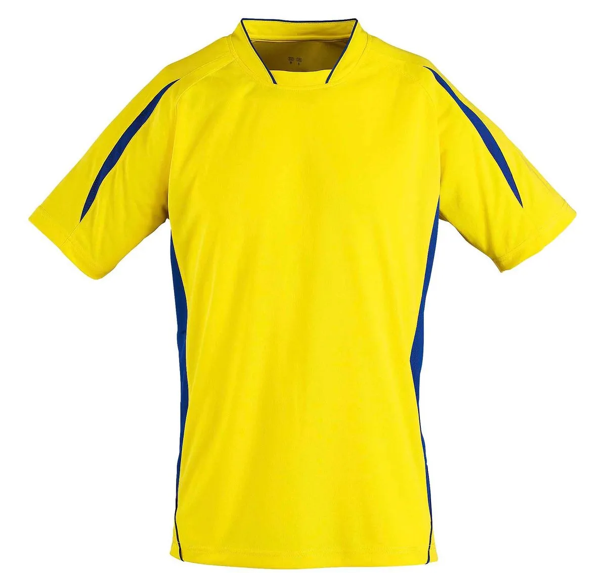 Maillot de foot adulte MARACANA 01638 - jaune et bleu roi 