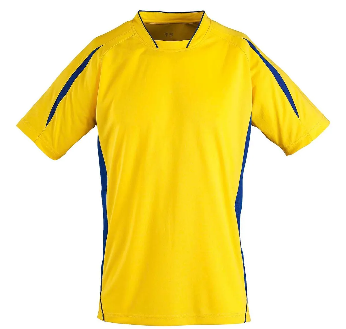 Maillot de foot enfant MARACANA KIDS 01639 - jaune et bleu roi 