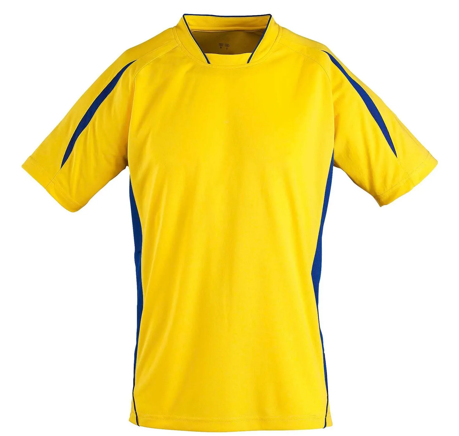 Maillot de foot enfant MARACANA KIDS 01639 - jaune et bleu roi 