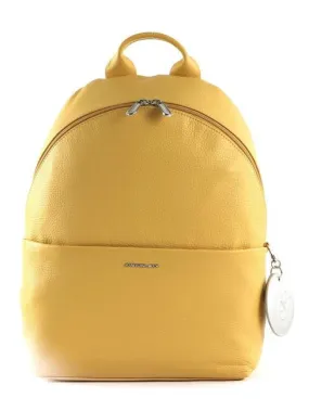 Mandarina Duck Mellow  Sac À Dos En Cuir Ocre - Achetez À Prix Outlet!