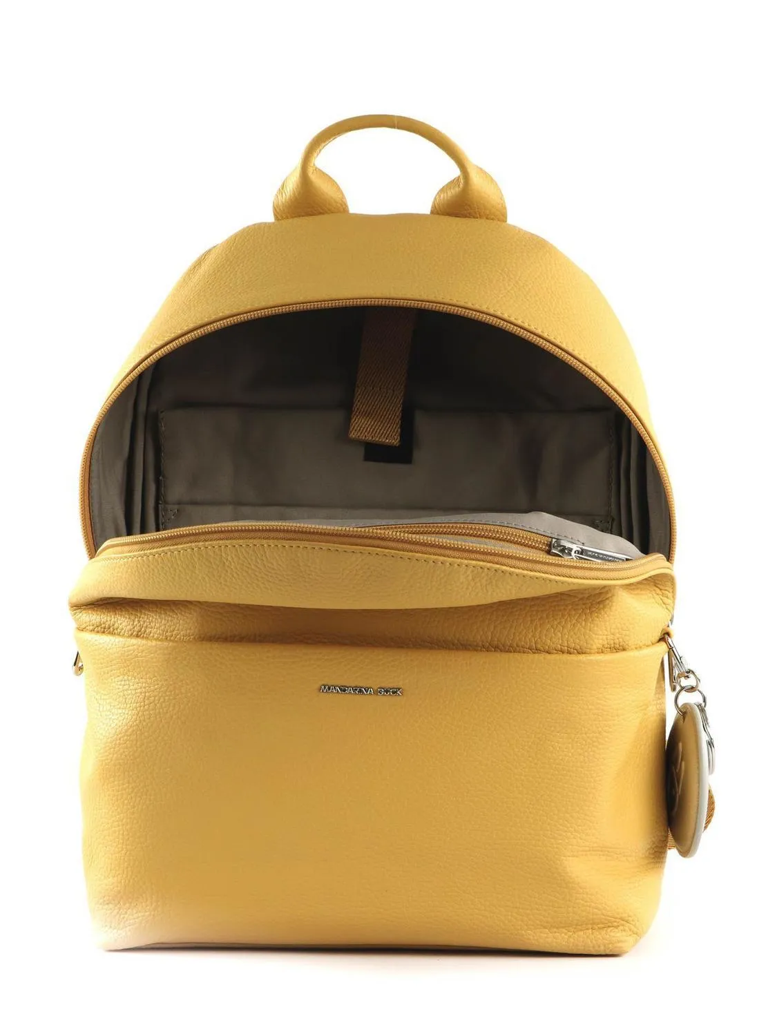 Mandarina Duck Mellow  Sac À Dos En Cuir Ocre - Achetez À Prix Outlet!