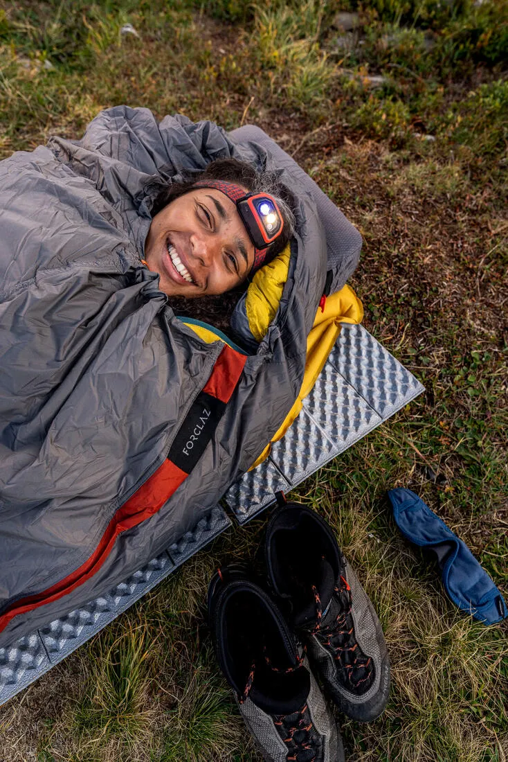 Masque de sommeil de trek voyage - bleu