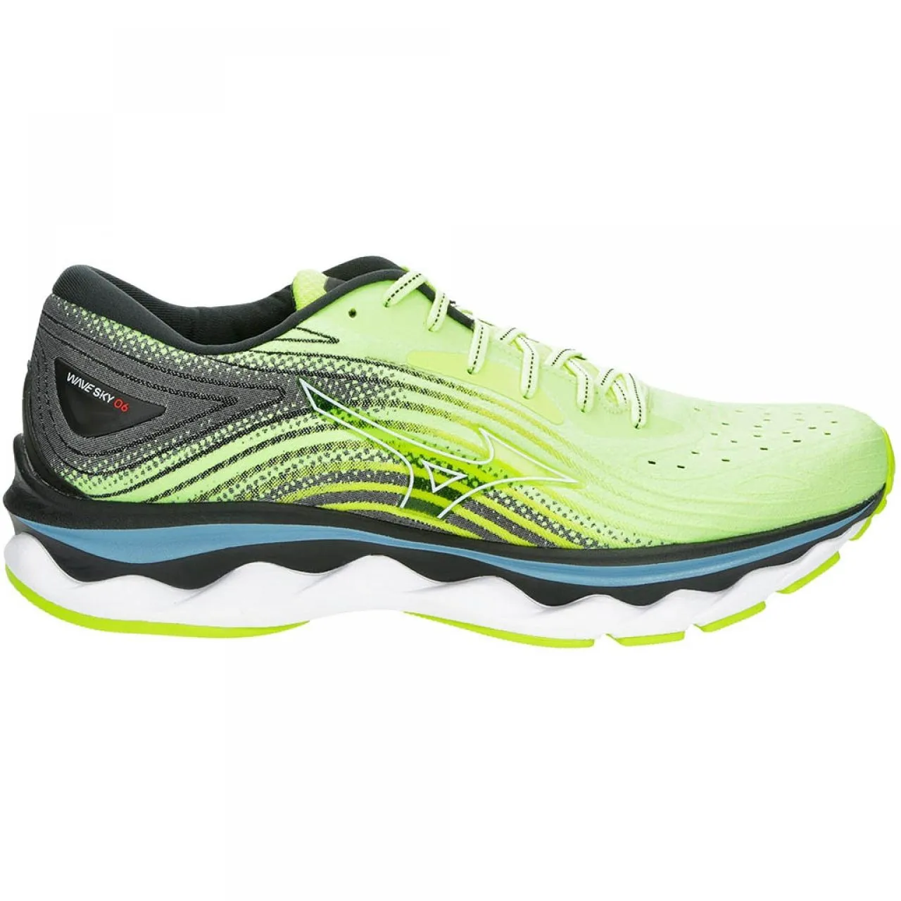 MIZUNO WAVE SKY 6 YELLOW  Chaussures de running