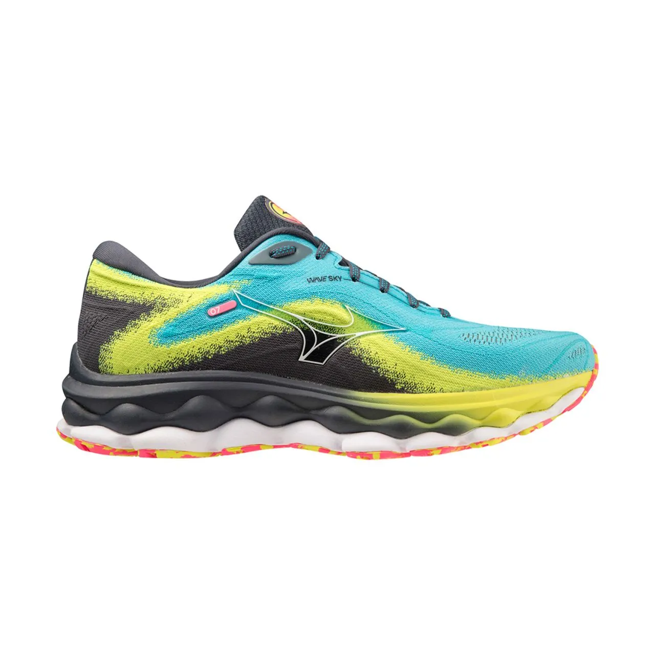 MIZUNO WAVE SKY 7 JET BLUE  Chaussures de running