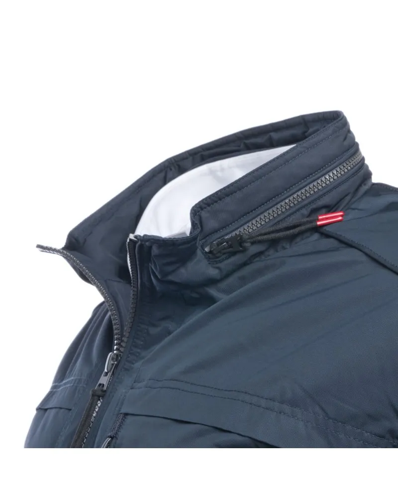 MN03 Blouson imperméable bleu pour homme grand - Size-factory