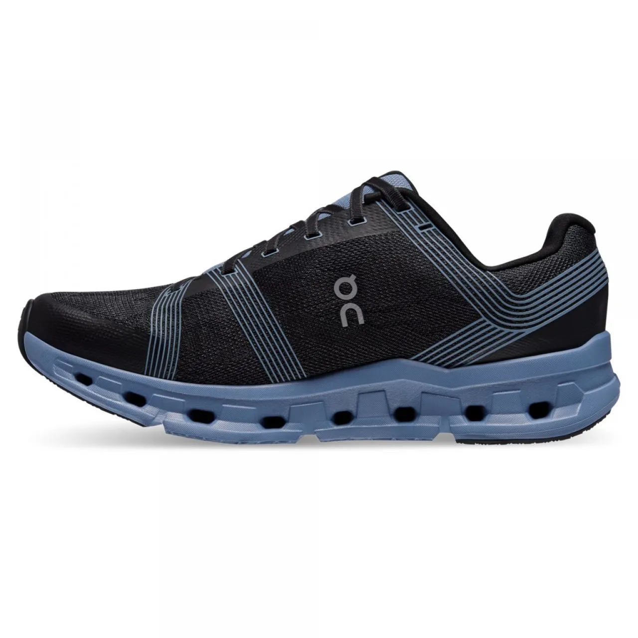 ON RUNNING CLOUDGO BLACK ET SHALE Chaussures de running