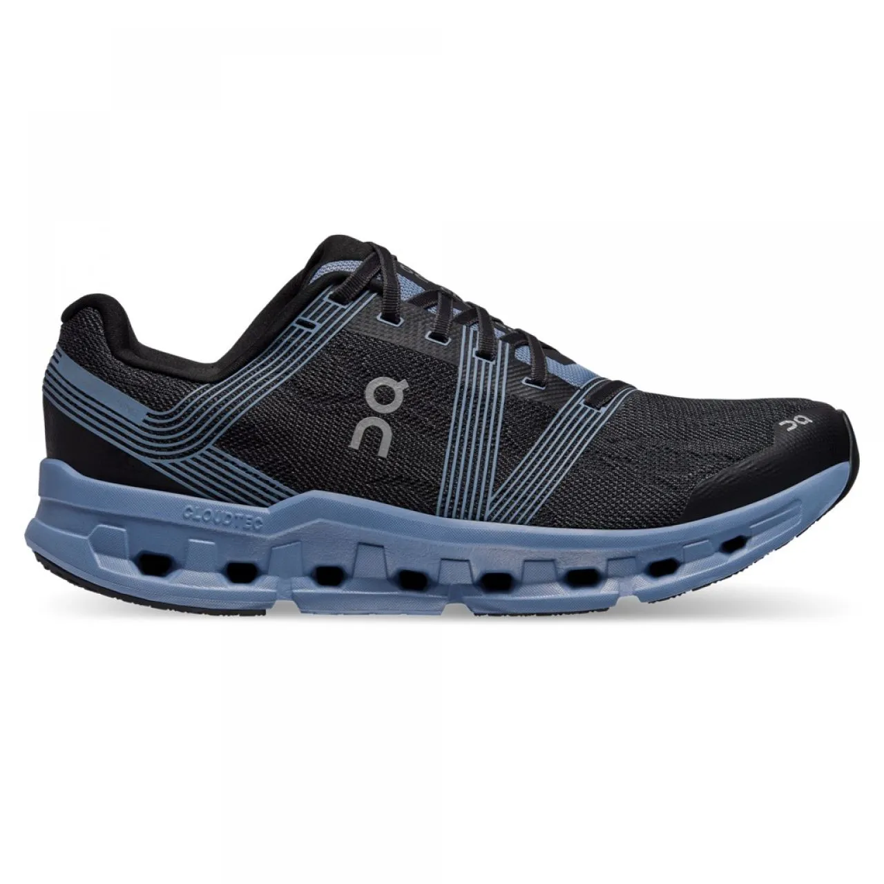 ON RUNNING CLOUDGO BLACK ET SHALE Chaussures de running