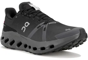 ON RUNNING CLOUDSURFER WP BLACK ET ECLIPSE  Chaussures de trail étanche