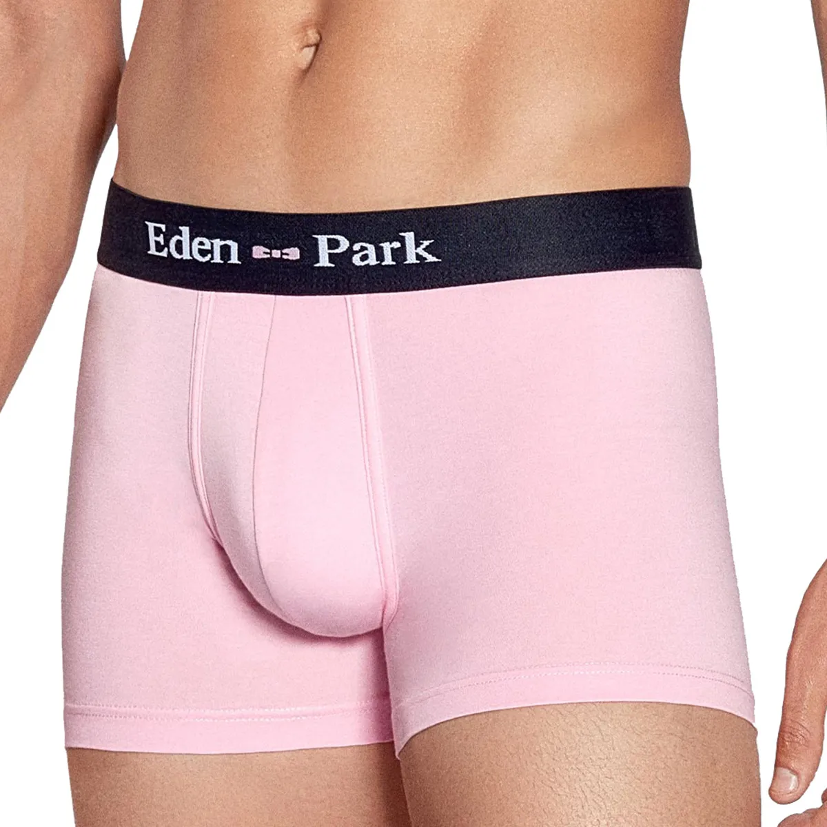 Pack de 2 boxers homme rose et bleu marine Eden Park