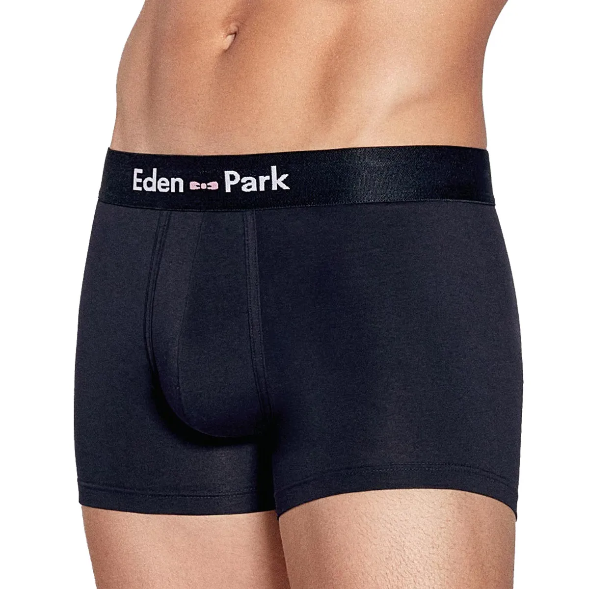 Pack de 2 boxers homme rose et bleu marine Eden Park